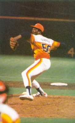 right handed hitters got sick when he pitched.
