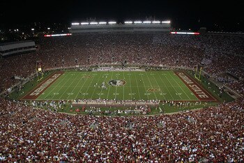 The scene of 83,000 fans tomahawk chopping in unison is part of Doak Campbell Stadium's mystique