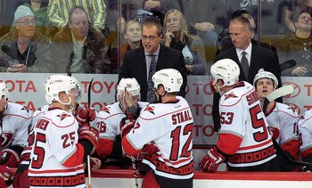 The three guys facing Paul Maurice are a combined minus 28. Just saying.