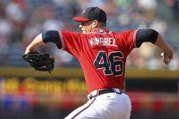 Atlanta closer Craig Kimbrel converted 46 saves