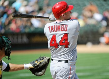 Mark Trumbo bashed 29 home runs for the Angels