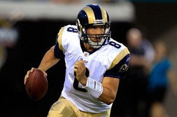 Sam Bradford is the quarterback of the future in St. Louis.