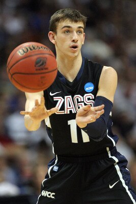 David Stockton, the son of John Stockton, will most likely be the starting point guard for Gonzaga this year.