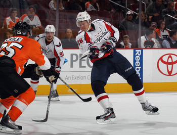 Semin has not been scoring goals for the Capitals. I think this shows why.