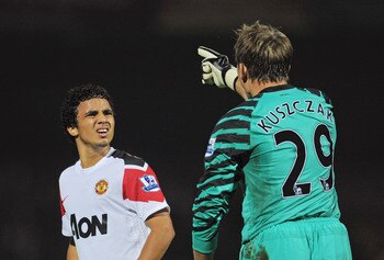 The spare Pole struggles to influence events at Old Trafford