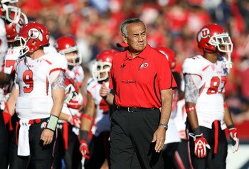 Norm Chow Strolling the Sidelines