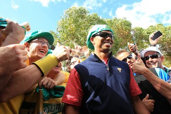 Tiger Gets the Aussie Treatment