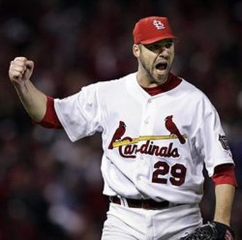Chris Carpenter showed some "value" in the postseason.
