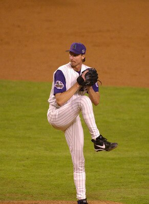 Randy Johnson grabbed third on the all-time single season strikeout rankings in 2001