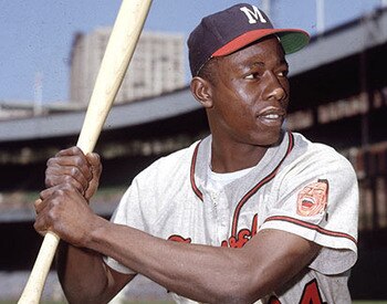 Hank Aaron is one of baseball's greatest all-time hitters. There's an award in his honor.