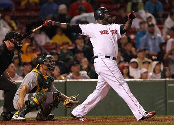 David's .309 batting average in 2011 was 43 points higher than the league average for DHs.