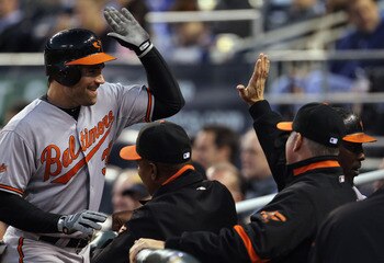 Scott's high-fives came less frequently in 2011 due to injury..