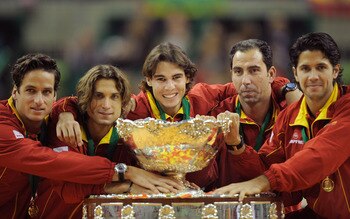 2009. Spain wins Davis Cup for the 4th time.