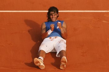 Rafael Nadal in Roland Garros