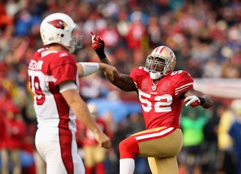Patrick Willis leads the 49ers' defense