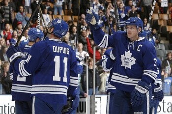 Phaneuf and the Leafs are proving to be a very healthy match.