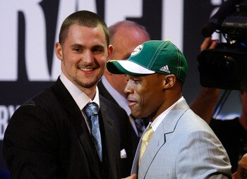 Draft day photo from 2009