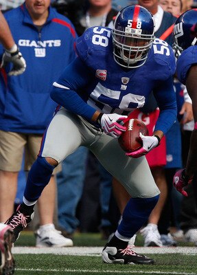 Antonio Pierce was always in the middle of the action during the Giants' Super Bowl season.
