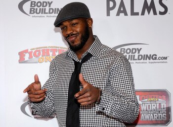 LAS VEGAS, NV - NOVEMBER 30:  Mixed martial artist Jon Jones arrives at the Fighters Only World Mixed Martial Arts Awards 2011 at the Palms Casino Resort November 30, 2011 in Las Vegas, Nevada.  (Photo by Ethan Miller/Getty Images)