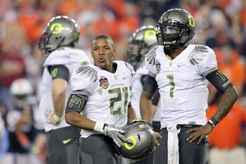 LaMichael James and Darron Thomas