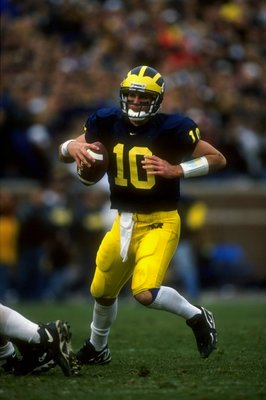Tom Brady, QB, University of Michigan (1996-99)