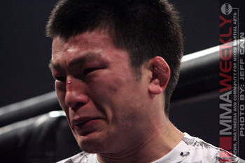 Shinya Aoki Crying