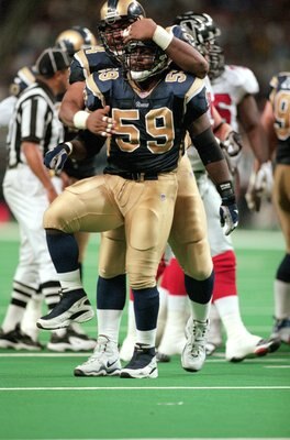 London Fletcher, Middle Linebacker St. Louis Rams