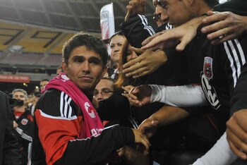 Simple as that: Jaime Moreno, left, IS D.C. United.