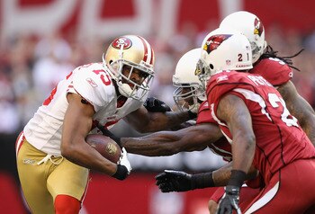 49ers wideout Michael Crabtree held out after being drafted for more money. To return to San Francisco, he'll need to step up to earn it or demand less the next time around.