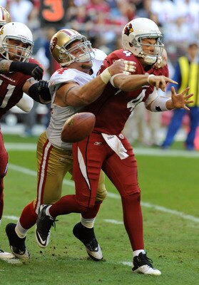 49ers defensive end Justin Smith can't do it alone.