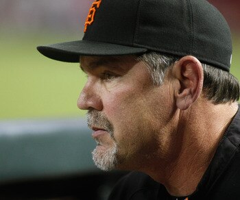Giants manager Bruce Bochy