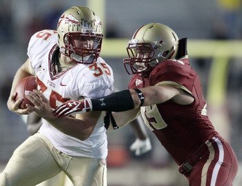 TE Nick O'Leary is just one of the big-time recruits reeled in by James Coley