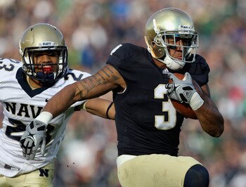 Irish WR Michael Floyd will be one of the best receivers to face FSU this season