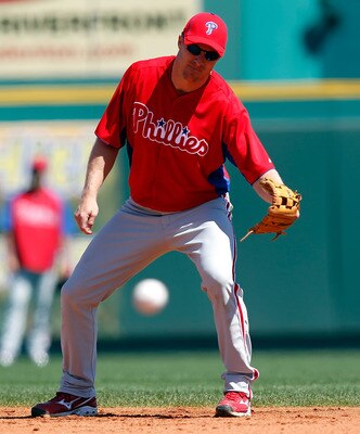Pete Orr was a minor league free agent who broke camp with the Phillies for 2011