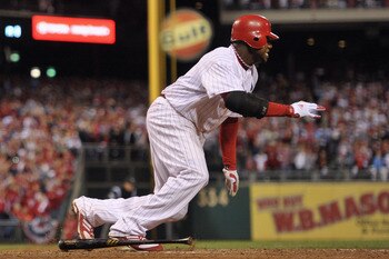 Ryan Howard reptured his achilles on the final play of the 2011 season