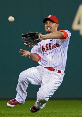 Victorino has been flyin' to nearly every ball in center since becoming the starting CF in 2008