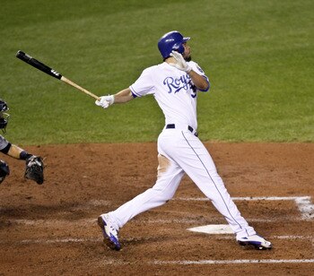 Eric Hosmer was one of the top rookies in the AL in 2011