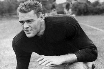 Yale's Larry Kelley won the Heisman Trophy in its 2nd year.