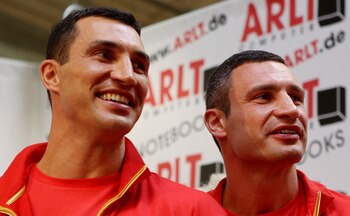 Wladimir (left) and Vitali Klitschko