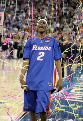 Corey Brewer and the Florida Gators won the 2005-2006 National Championshp in Indianapolis.