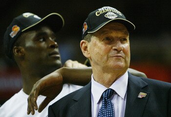 Emeka Okafor helped Jim Calhoun capture his second National Championship in San Antonio in 2004.