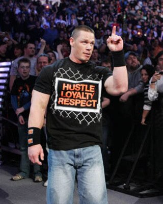 John Cena at the 2008 Royal Rumble