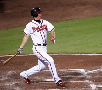Chipper Jones has been swinging for the fences for almost 20 years.