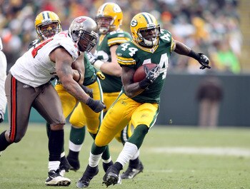 James Starks has failed to capture his 2010 postseason form in 2011.