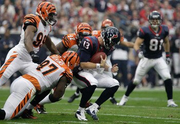 Atkins sacks Texans QB T.J. Yates...