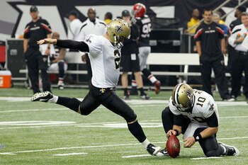 John Kasay was perfect against the Lions...