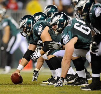 The Eagles are getting stronger on the offensive line.