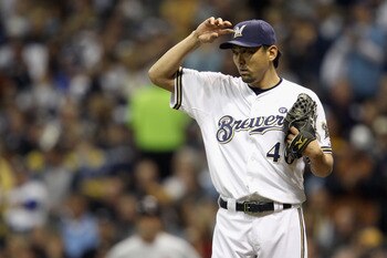 Newly Acquired D-Backs Reliever Takashi Saito