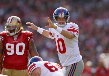 Eli Manning leads a relentless New York Giants pass attack