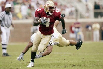 Boldin transitioned from a high-school QB into a dynamic WR during his FSU career